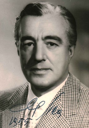 Foto autografata Vittorio De Sica