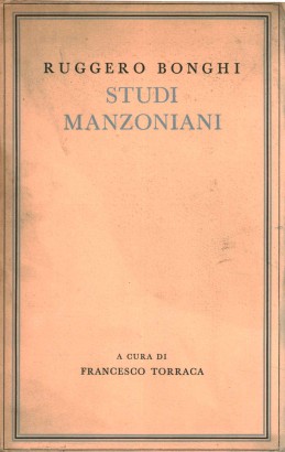 Studi manzoniani