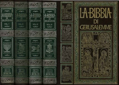 La Bibbia di Gerusalemme illustrata (4 Volumi)