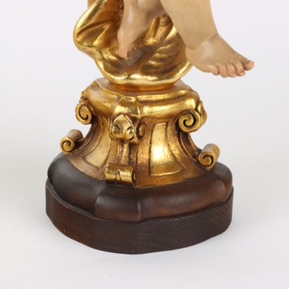 Coppia di Putti Portacero Manifattura An