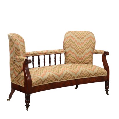 Center Sofa, Second Quarter Sofa 19th Century