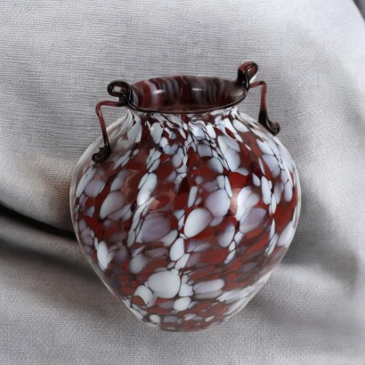 Blown Glass Vase Fratelli Toso