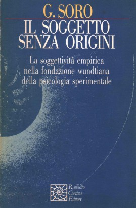 Il soggetto senza origini