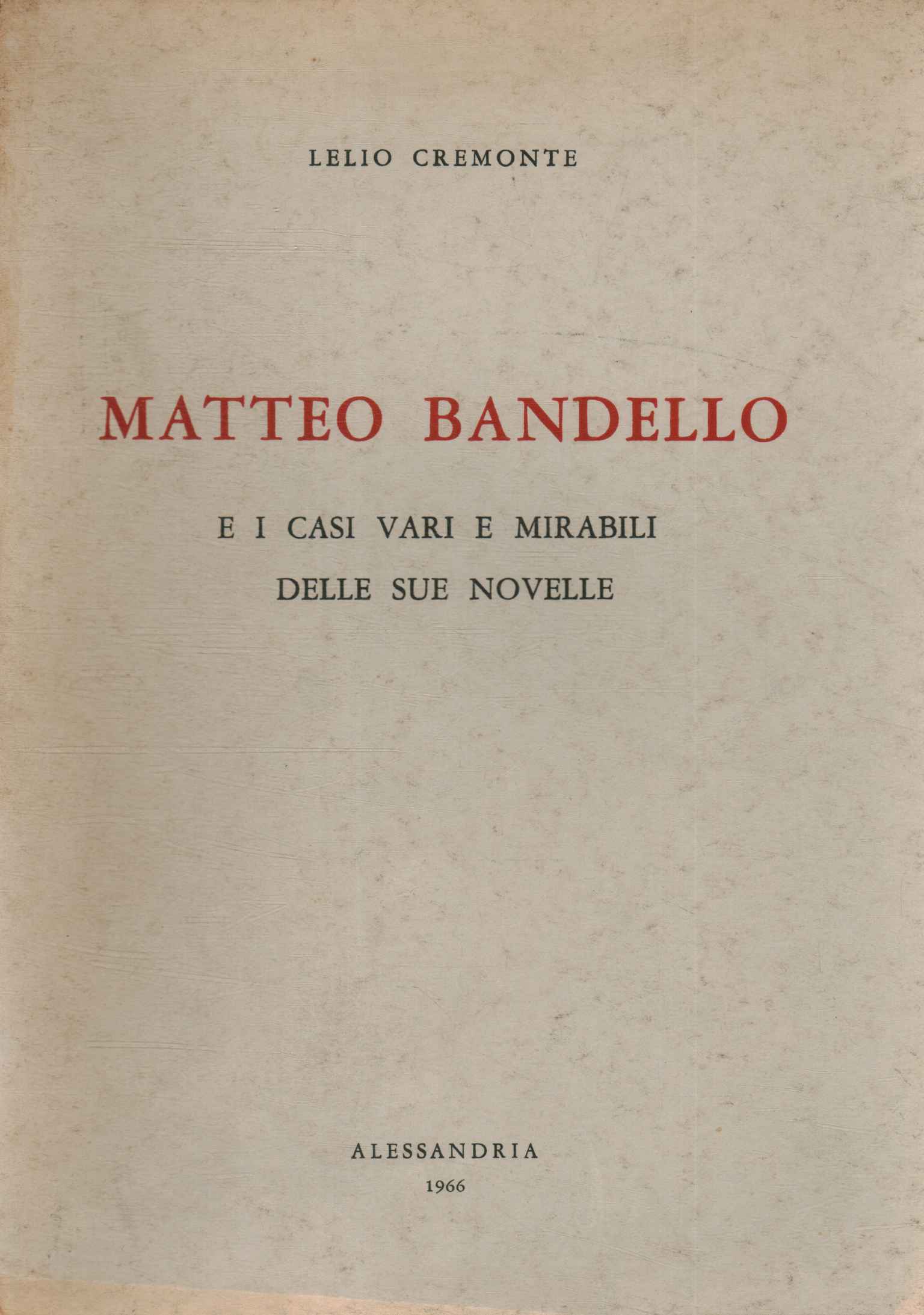 Matthew Bandello