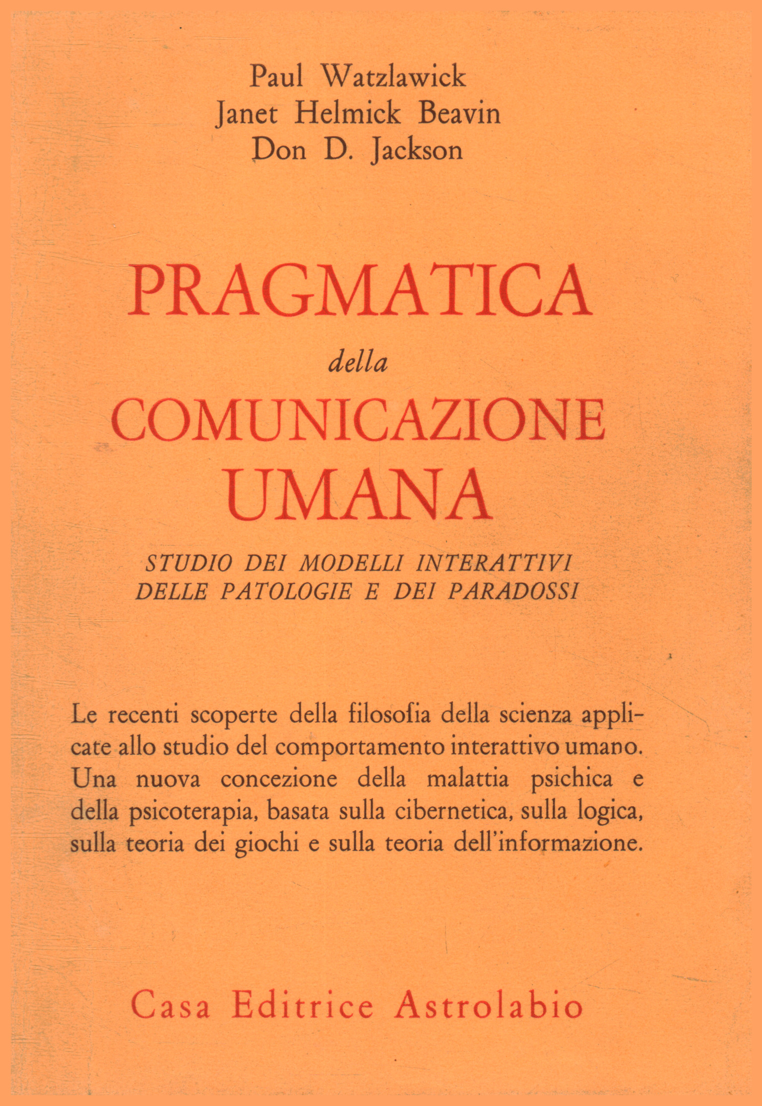 Pragmatica della comunicazione umana