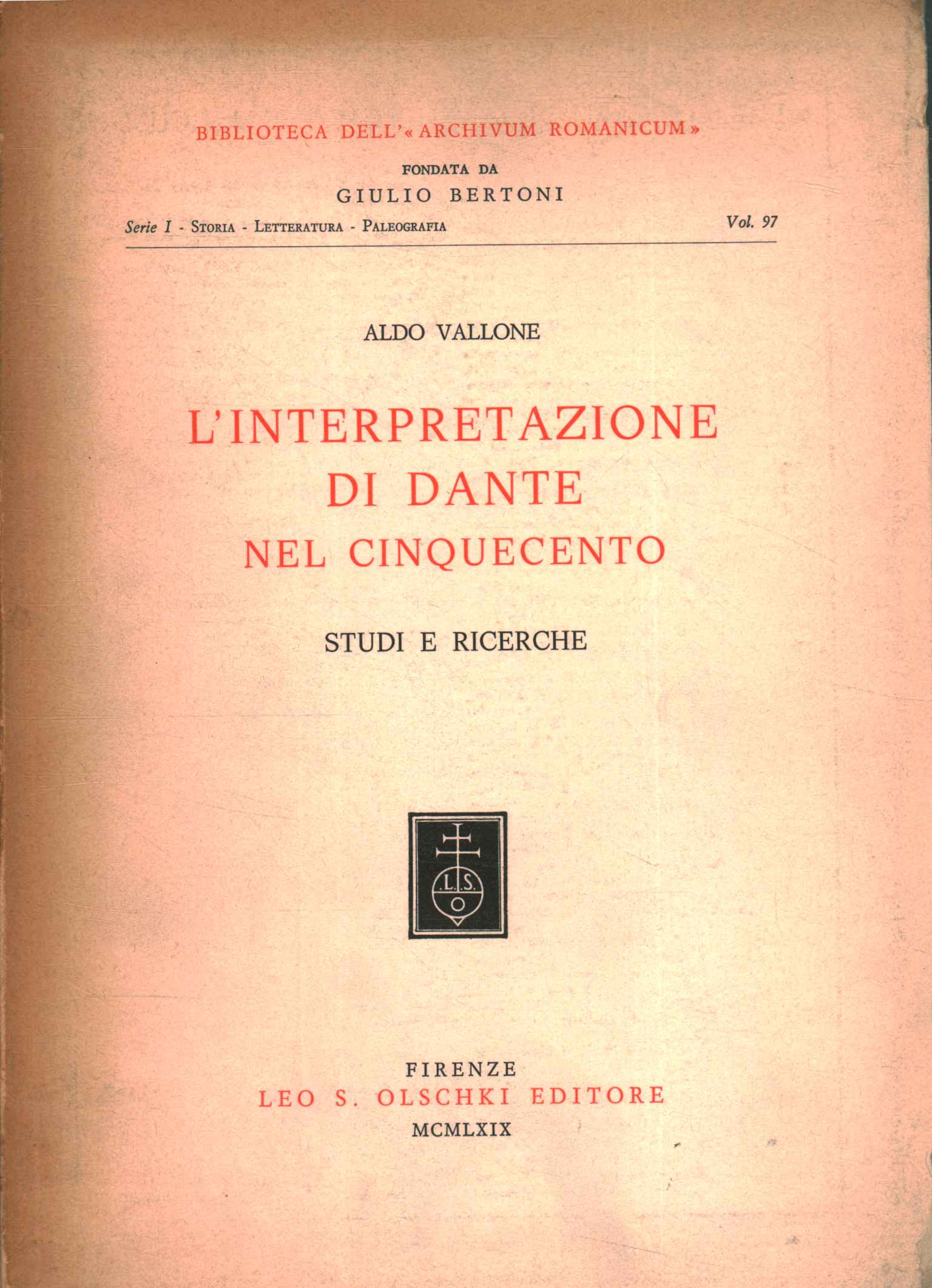 L'interpretazione di Dante nel