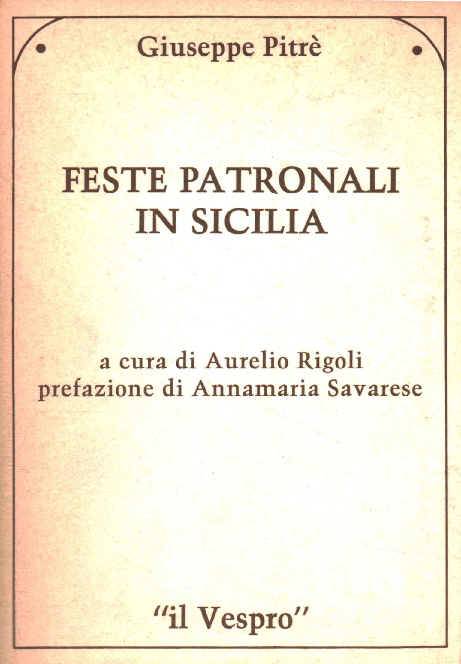 Feste patronali in Sicilia