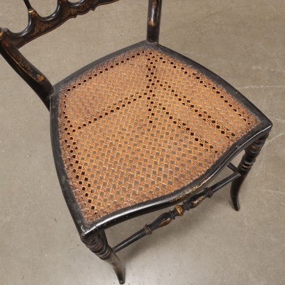 Group of 4 chairs, Group of Four Chiavarine Chairs