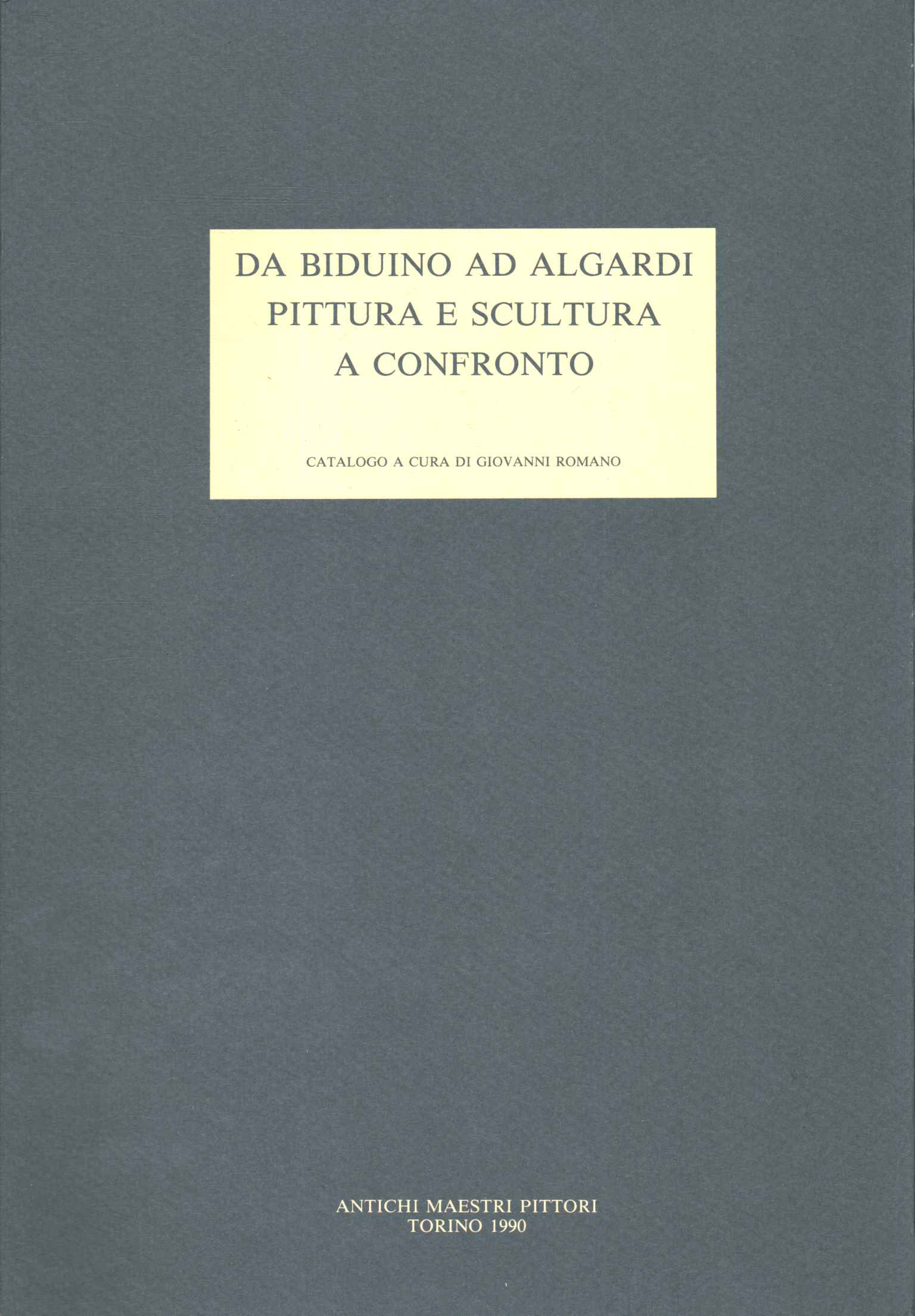 De Biduino à Algardi