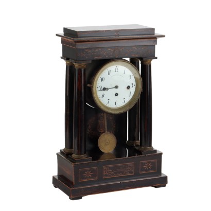 Antique Table Clock A. Rechel in Wien Austria XIX Century