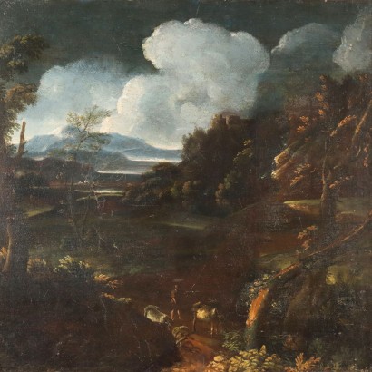 Painting Landscape with Figures