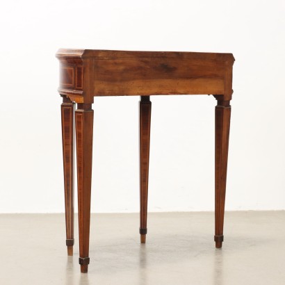 half moon console