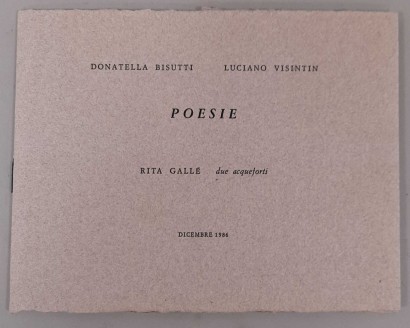 Poesie Rita Gallé, due acqueforti