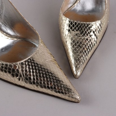 Dolce&Gabbana Slingback Silver,Dolce&Gabbana Slingback Platinum