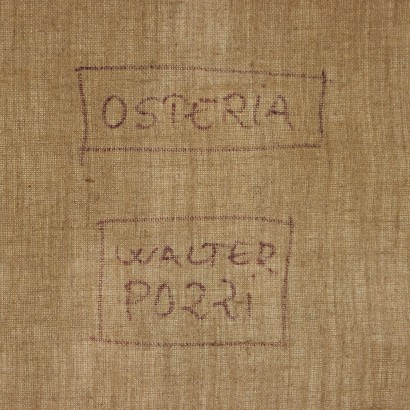 Dipinto di Walter Pozzi,Osteria,Walter Pozzi,Walter Pozzi,Walter Pozzi