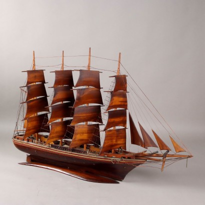 Large Wooden Sailing Ship