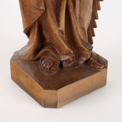 Saint Joseph Carpenter Wooden Sculpture M