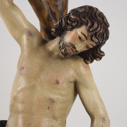 Saint Sebastian Wooden Statue Manufactured