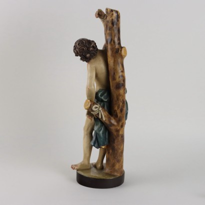 Saint Sebastian Wooden Statue Manufactured