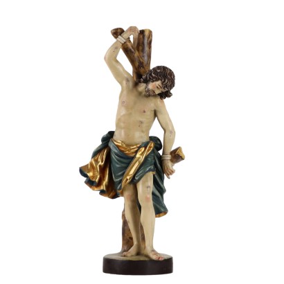 Saint Sebastian Wooden Statue Manufactured