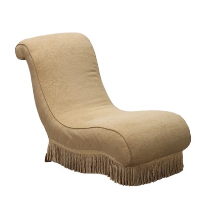 Sillón Umbertina Antica Madera Tejido Italia Siglo XIX