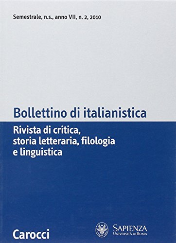 boletín de estudios italianos