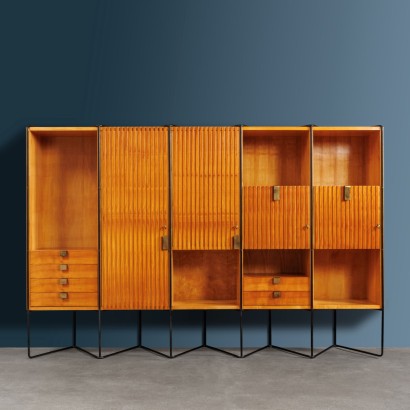 Vintage Cabinet La Permanente Mobili Cantù Design Taichiro Nakai 1950s