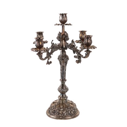 Candelabro Mazzuccato Milan de Plata 925