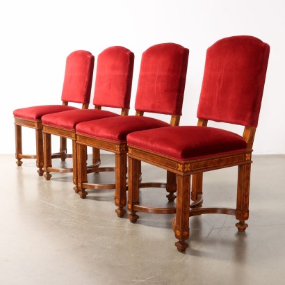 Group of 12 chairs, Group of 12 chairs, Group of 12 Chairs Umbertine Period