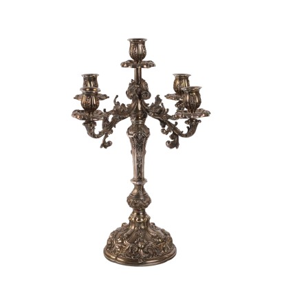 Candelabro Mazzuccato Milan 800 Plata