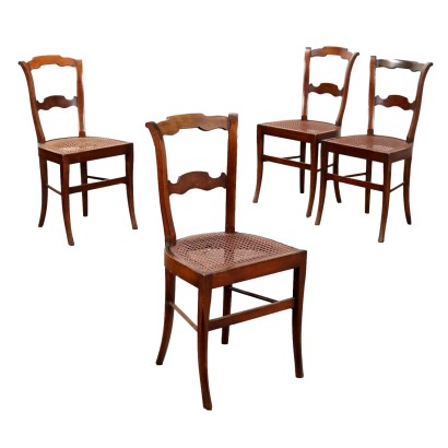 Groupe de 4 chaises