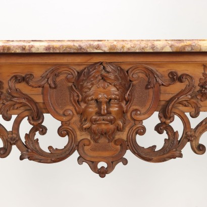 CONSOLE,Beech wood console