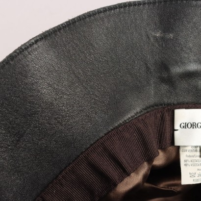 Giorgio Armani Suede Hat