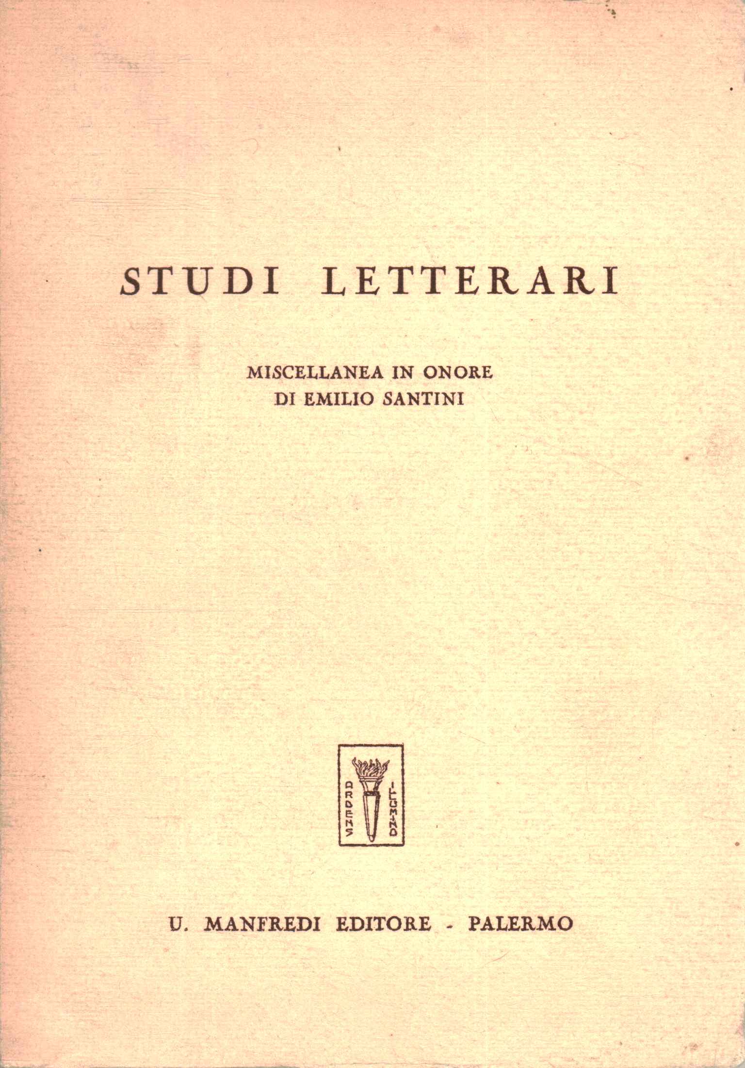 Studi letterari