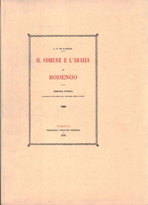 Il comune e l'abazia di Rodengo