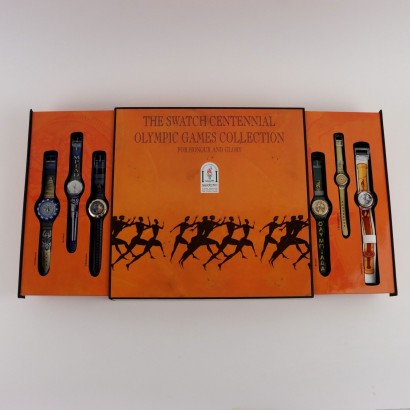 The Swatch Centennial O. Games Collection Box H. & Glory Schweiz 1997