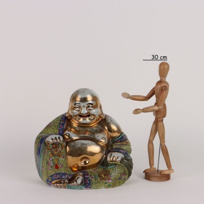 Budai Porcelain Figure