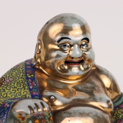 Budai Porcelain Figure