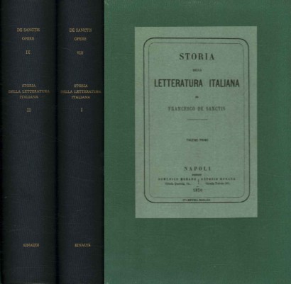 Storia della letteratura italiana (2 Volumi)