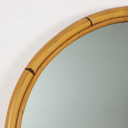 80's Bamboo Mirror