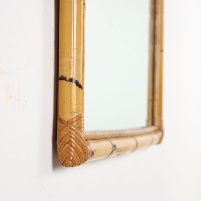 80's Bamboo Mirror