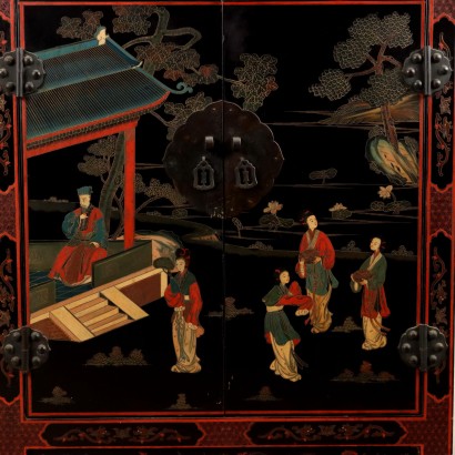 Gabinete chino, aparador estilo chinoiserie