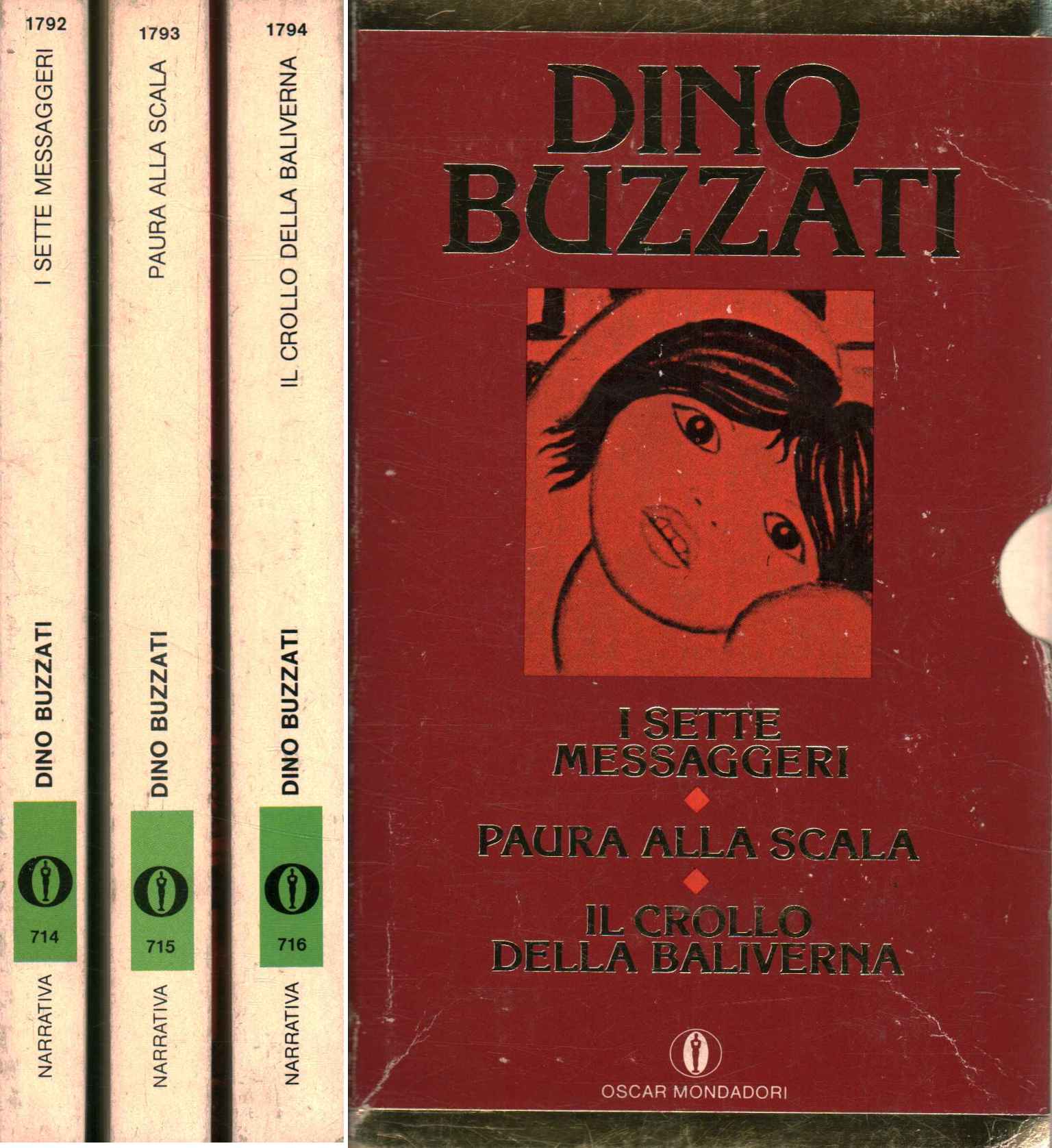 Dino Buzzati (3 volúmenes)