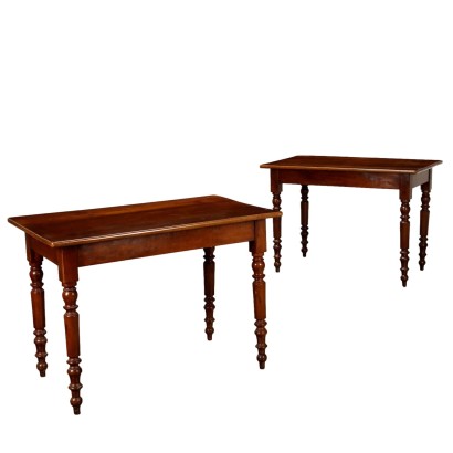 Tables de Chevet Louis Philippe Anciennes Noyer du XIXe Siècle