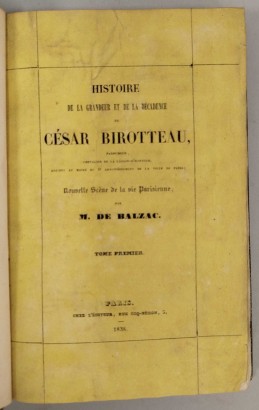 2 volumi. PRIMA EDIZIONE. Cons. brossura,Historie de la grandeur et de la dec