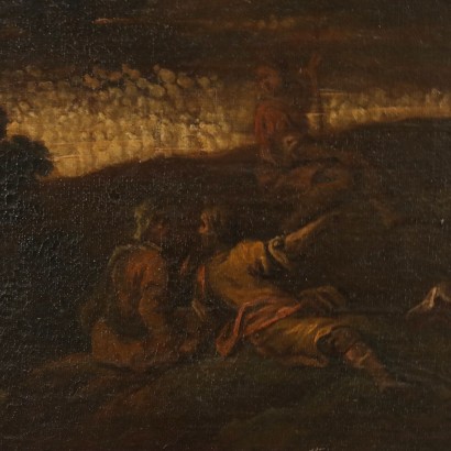 Painting Landscape with Preaching Scene,Landscape with Preaching Scene