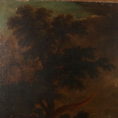 Painting Landscape with Preaching Scene,Landscape with Preaching Scene