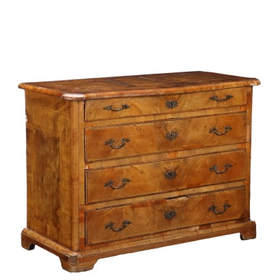 Commode Ancienne Peuplier Sapin 4 Tiroirs Europe XVIIIe Siècle