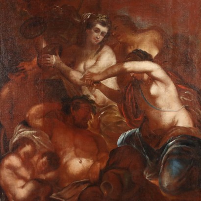 Painting with Triumph of Bacchus,The Triumph of Bacchus