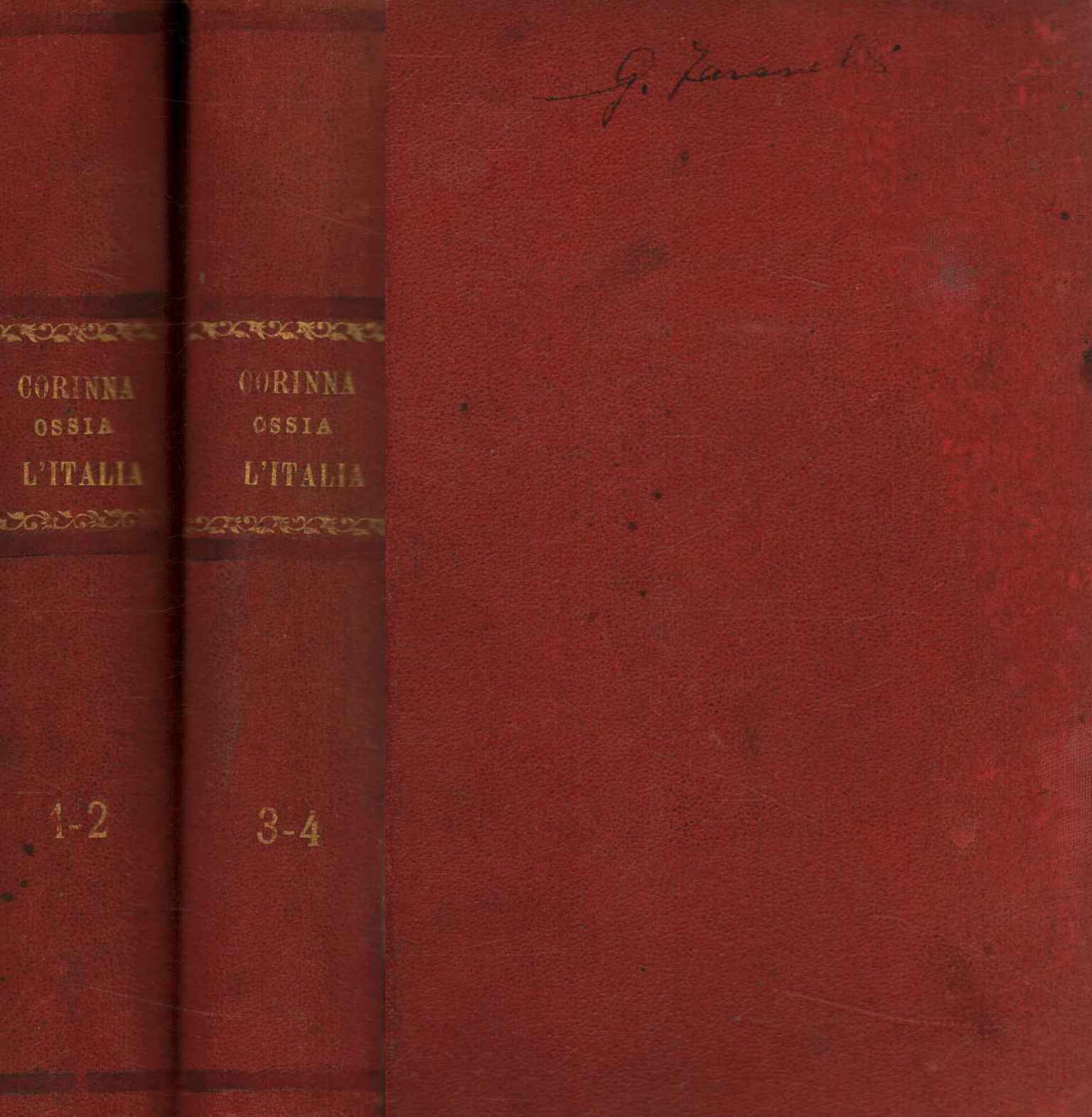 Corinna o Italia (2 Vol.